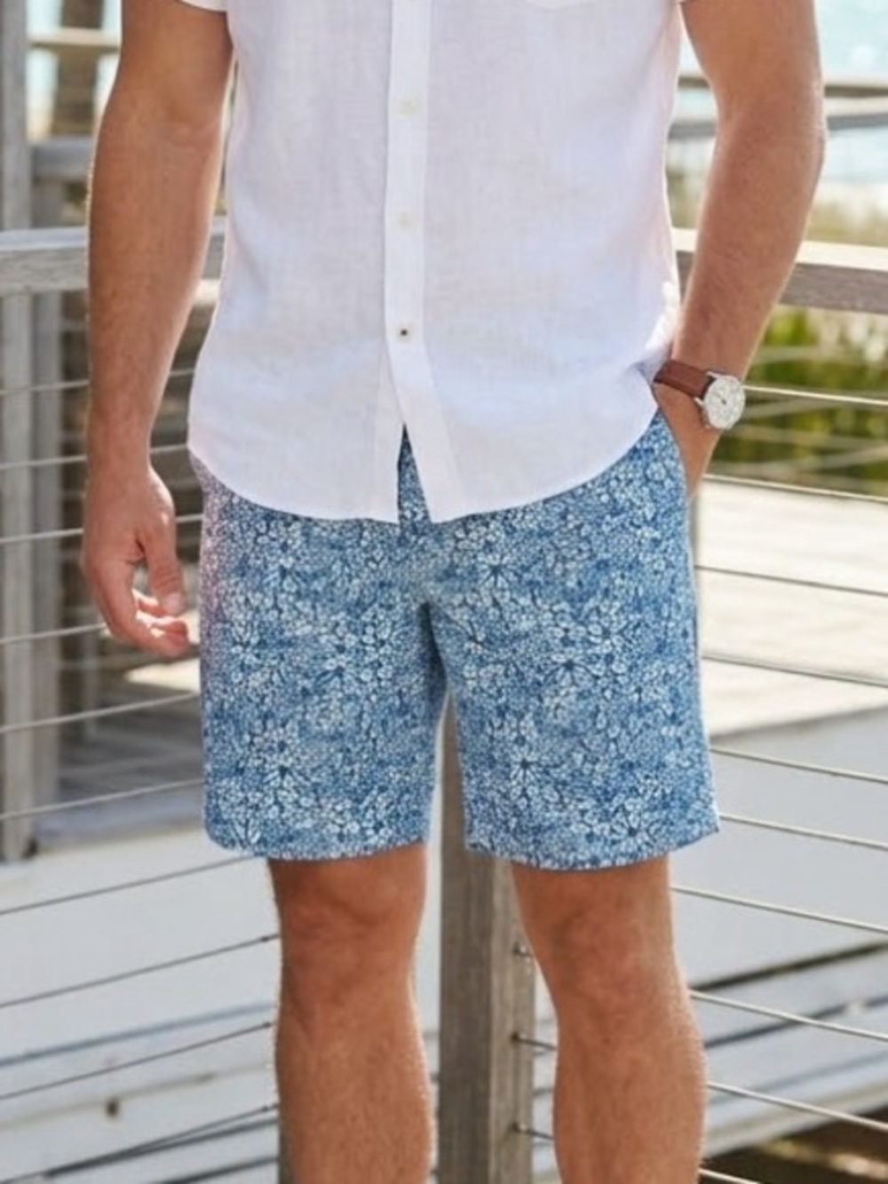 Lilly Pulitzer Men’s  Floral Print Casual Shorts size 32